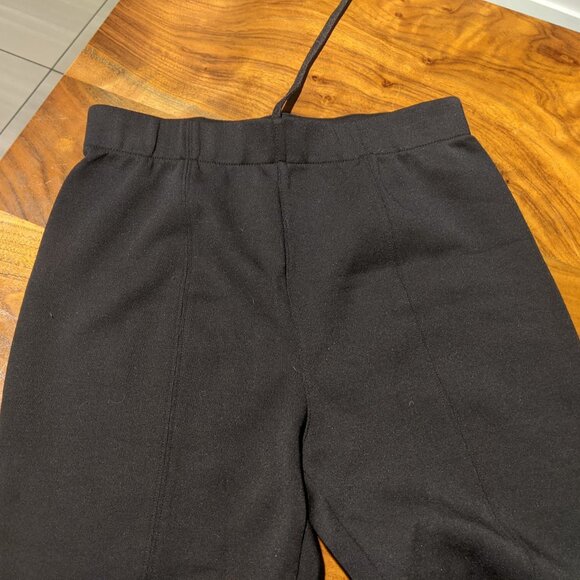 Uniqlo - U Sweat Pleated Leggings Pants 443247 | Large | Black - Picture 6 of 9